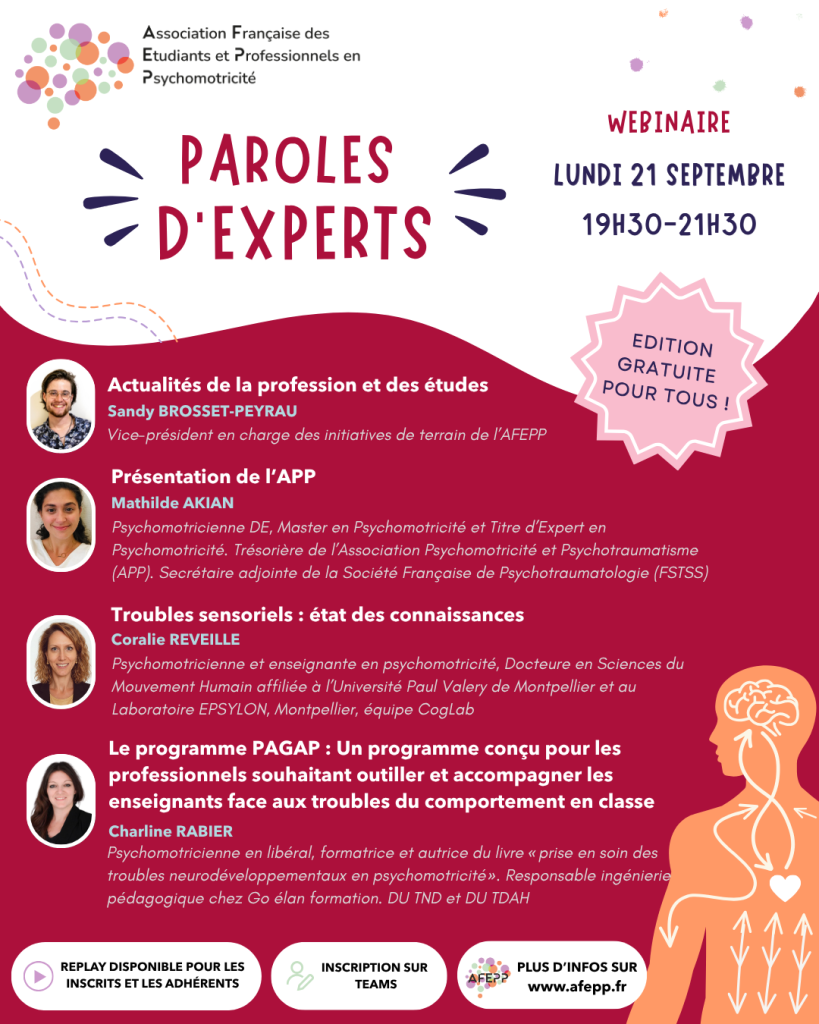 Webinaire des experts AFEPP Webinaire des experts AFEPP
