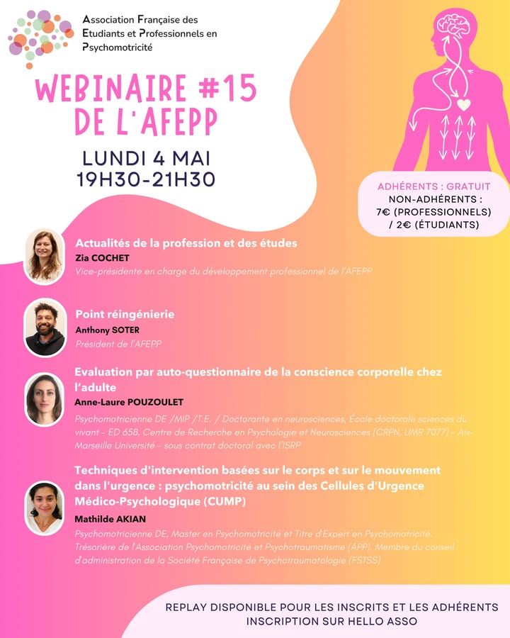 Asso Française des Etudiants et Professionnels en Psychomotricité - AFEPP